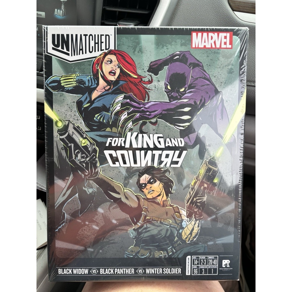 Marvel Unmatched: For King and Country Board Game Sealed New In Box